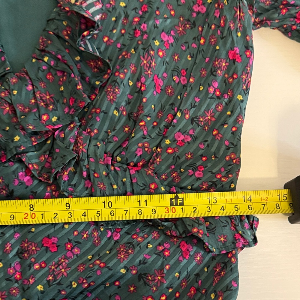 Free people Floral Ruffle Long Sleeve Dress - Picture 6 of 10